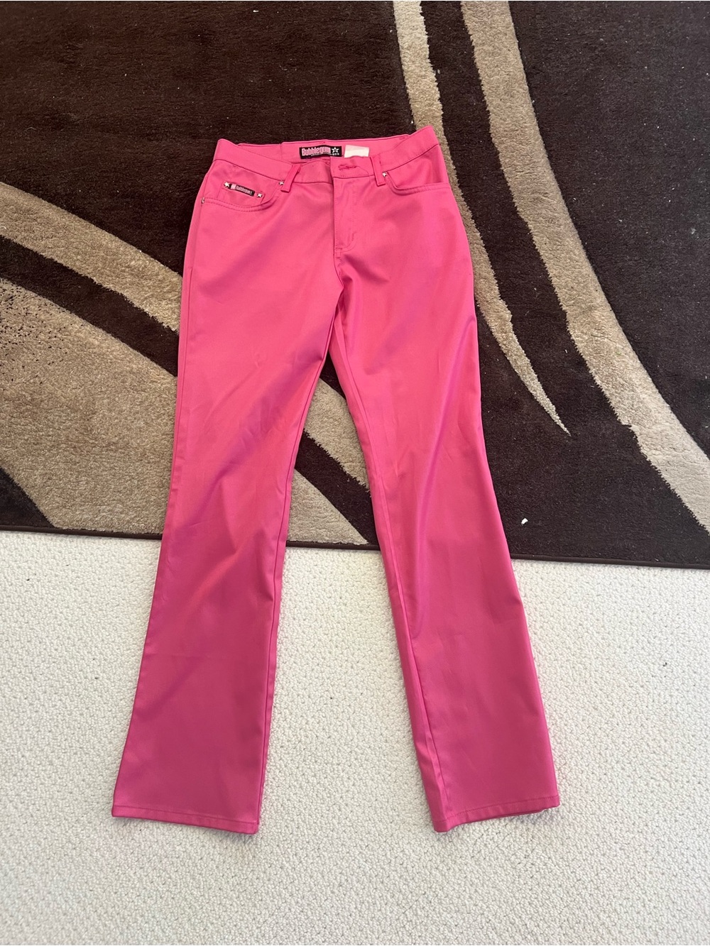 Authentic bubblegum Y2K hot pink Pants
